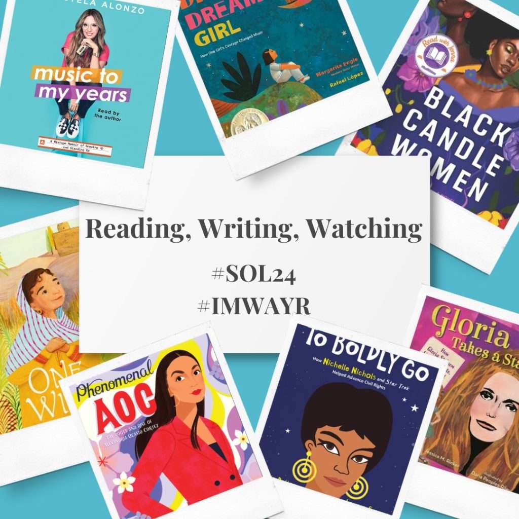 collage of books listed in the post