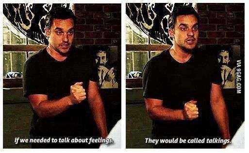 nick miller feelings