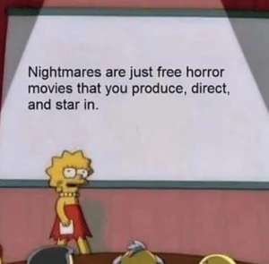nightmares lisa simpson