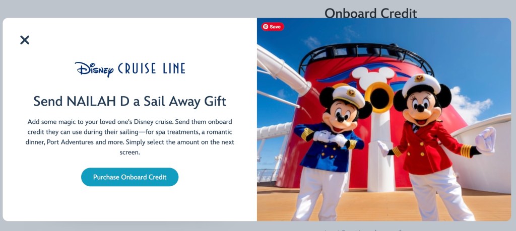 Step 1 Onboard Credit